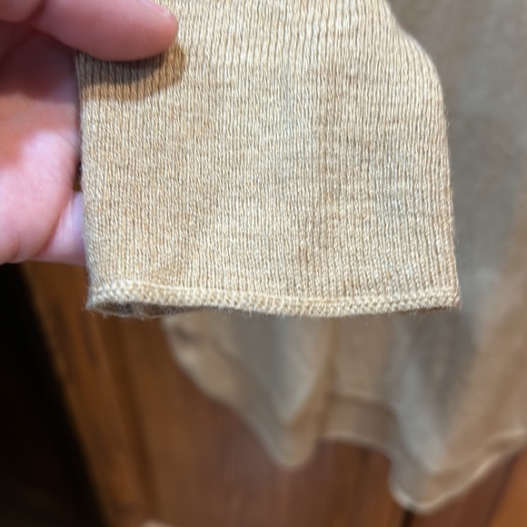 INC SZ M Tan Sweater - Picture 3 of 6